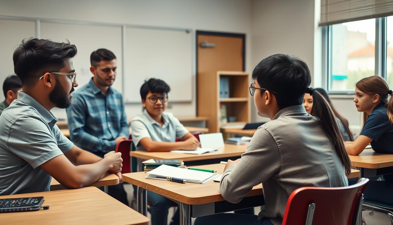 Modern university campus for students
